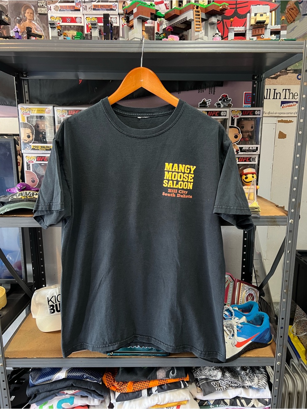Y2K Mangy Moose Saloon Hill City South Dakota Tee